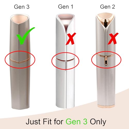Gen 3 Replacement Heads for Flawless Facial Hair Remover - 5 Pack