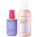 Evereden Kids 2-in-1 Detangling Spray & Shampoo - Gentle, Vegan, Dermatologist-Tested
