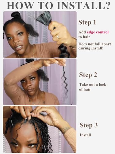 Human Braiding Hair - Deep Curly Wave Bulk 20 Inch #613 Blonde 100g Variation of #613 Color / 20/100g