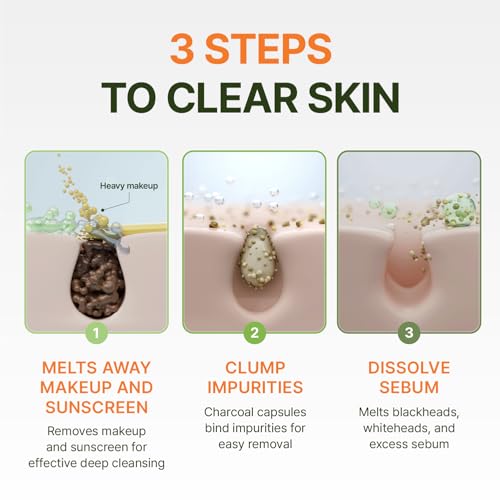 CENTELLIAN 24 Madeca Matcha Cleansing Oil (6.76fl oz) ? Two-Tone TECA & Jeju Matcha Deep Cleanser for Pores, Sebum & Blackheads, Waterproof Makeup Removal, Korean Skincare