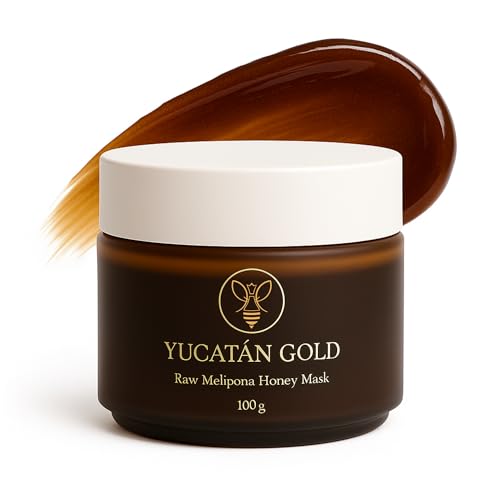 Melipona Honey Face Mask ? The All-Natural Solution for Dry Skin, Fine Lines & Youthful Glow With Enzymes & Antioxidants ? Soothes Skin After Sun Exposure ? Gentle Moisturizer for Sensitive Skin