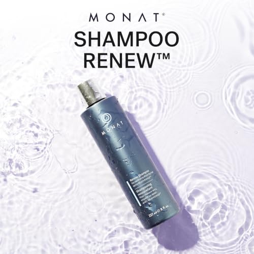 MONAT Renew Moisturizing Shampoo with Rejuveniqe® - 8 Fl Oz, Suitable for Medium to Thick Hair