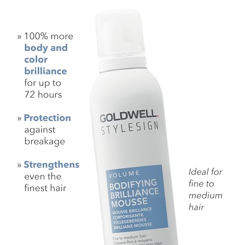 Volumizing Hair Mousse for Fine & Color-Treated Hair - 8.7oz
