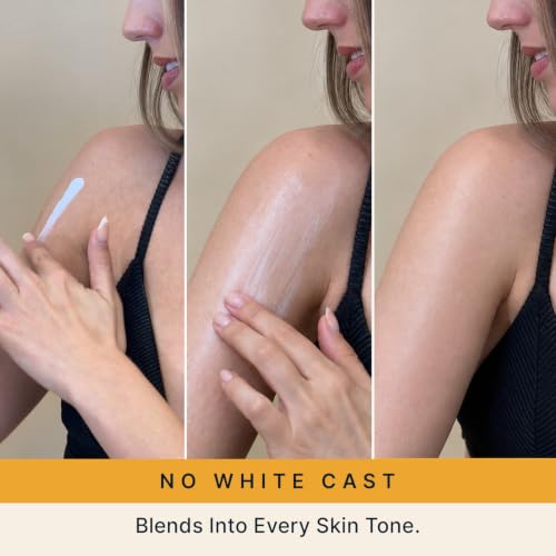 Mineral Body Sunscreen SPF 50 Vanilla Coconut - Non-Nano Zinc Oxide, Reef Safe, 4 Fl Oz