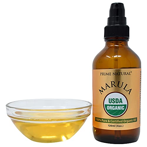 Organic Tamanu & Marula Oil Bundle - Face, Hair & Skin Moisturizer - USDA Certified Virgin Cold Pressed Vegan
