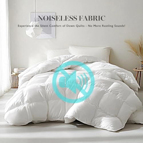 Martha Stewart Twin White Goose Feather Down Comforter Lightweight Bed Bedding