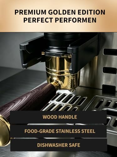 Double & Luxe Basket Portafilter for Ninja Luxe Café Espresso Machines