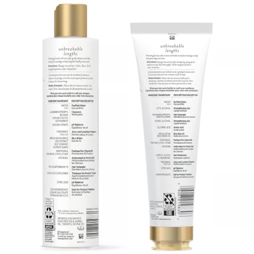 Unbreakable Lengths Shampoo & Conditioner Set - Nourishing Sulfate-Free Hair Care
