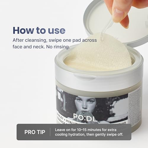 Hydrating Hyaluronic Toner Pads with Freeze-Dried Technology — Soothing Dual-Sided Skincare