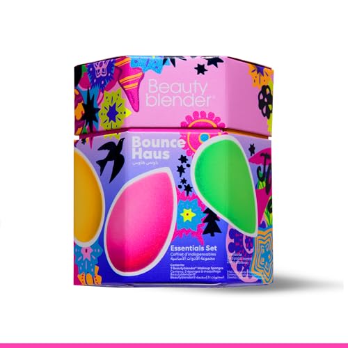 Beautyblender Bouncehaus Essentials Set - 3 Makeup Sponges & Accessories