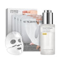 Korean Collagen Face Mask & Serum Duo for Radiance - Sensitive Skin Safe