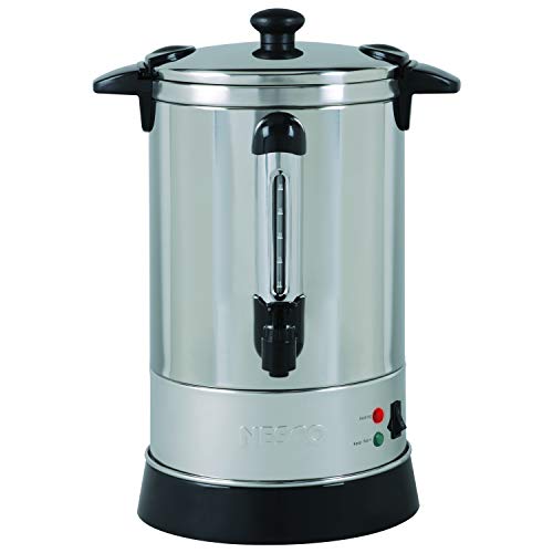 Nesco 30 Cup Coffee Urn - Stainless Steel Commercial Beverage Dispenser