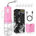 Pink Electric Ear Wax Removal Kit with 4 Pressure Modes & Reusable Tips