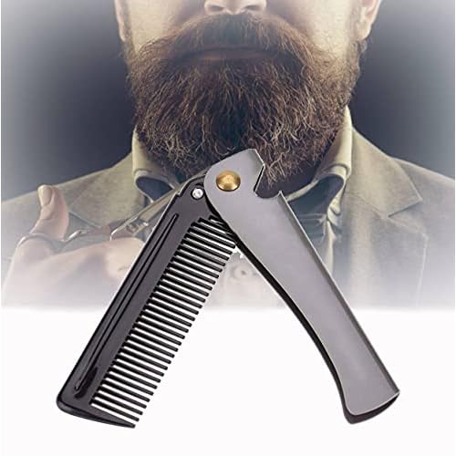 Folding Pocket Moustache Shaping Comb