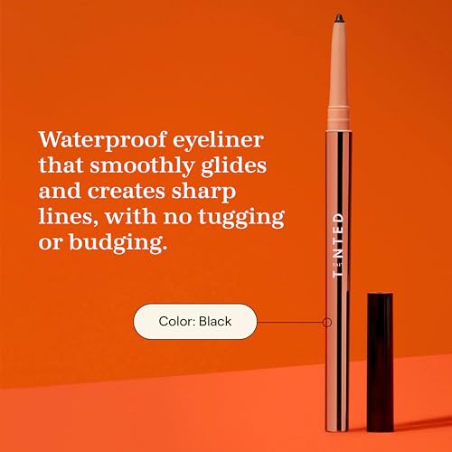 Waterproof Longwear Black Eyeliner Pencil - Smudge-Proof & Highly Pigmented - Live Tinted