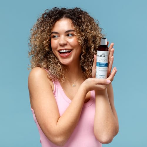 CURLSMITH Hydro Style Flexi Curl Defining Gel – 16 Fl Oz, Medium Hold, Bouncy Curls, Vegan Cruelty-Free