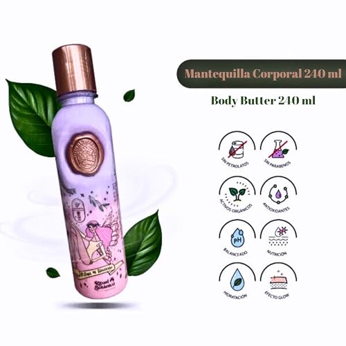 Body Butter with Seductive Scent & Glowing Effect 240ml - Moisturizing Cream for Dry Skin