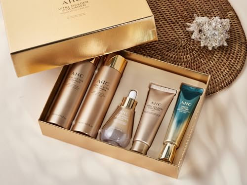 SUDIVA AHCA Vital Golden Collagen Eye and Skin Care Set - Total Anti-Aging Kit