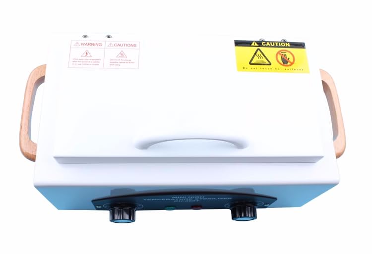 High-Temperature Nail Tool Sterilizer Autoclave with Timer for Metal Instruments
