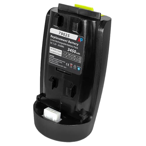 High Capacity Replacement Battery for Hair Clippers Supra ZR II & Pulse ZR II - 3450mAh Lithium Ion