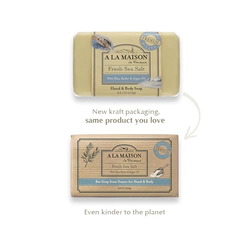 Traverse Bay Bath and Body- All natural handmade cold process bar soap, Eucalyptus and Peppermint, made in the USA, essential oils. 3 bar pack 15 + oz. For men and women, face and body. (1)