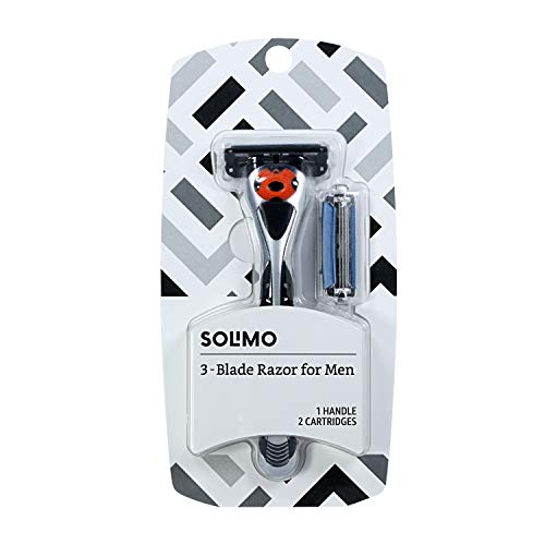 Solimo/Amazon Basics 5-Blade Razor Refills + 3-Blade MotionSphere Bundle