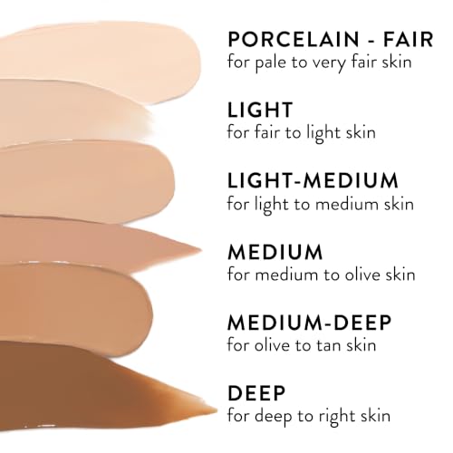 Hydrating Foundation with Hyaluronic Acid - Light Shade, Sheer to Light Coverage, Natural Glow Finish - Pack of 2 - Variation: Light / 1.76 Fl Oz
