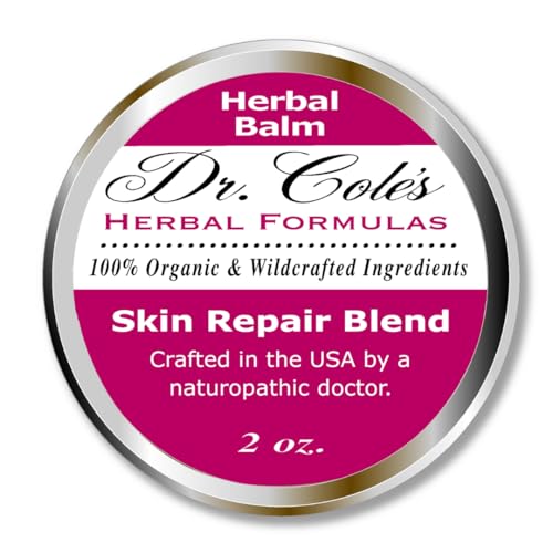 Organic Skin Repair Herbal Balm Extra Strength for Irritated Skin Relief