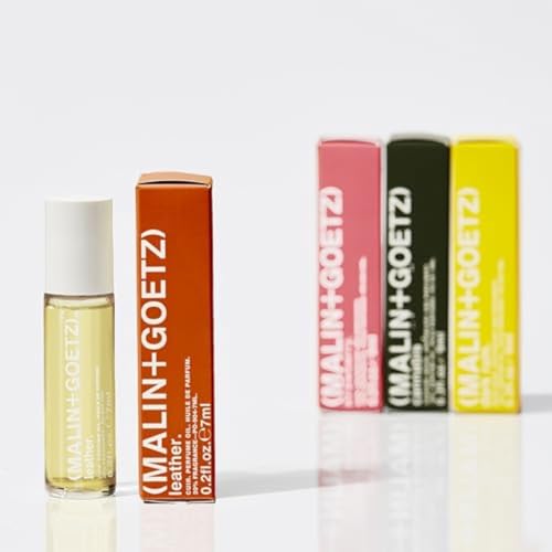 MALIN+GOETZ Leather Perfume Oil - Concentrated Fragrance in Travel Rollerball