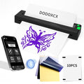 Wireless Bluetooth Tattoo Stencil Printer for Artists & Beginners - Portable, Inkless, Compatible with Phone & PC