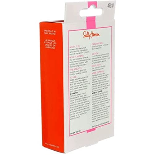 Sally Hansen Nail Treatment Problem Cuticle Remover¢â | Eliminates Thick & Overgrown Cuticles | pH-Balanced Formula Infused with Aloe Vera-| Gently Soothes & Conditions Cuticles,(Pack of 2)