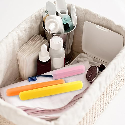 120Pcs Portable Travel Toothbrush Cases Waterproof Breathable Toothbrush Holders