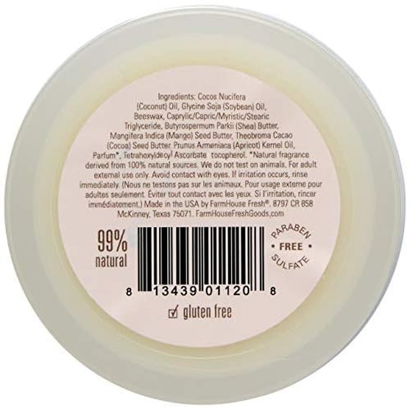 FarmHouse Fresh Marshmallow Melt All-Purpose Shea Butter Balm, 1.25 Fl Oz