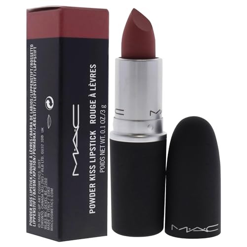 MAC Powder Kiss Lipstick Brickthrough 0.1 oz - Moisture Matte Lip Color - Variation of THIS listing