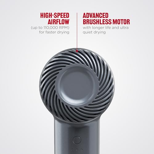 Revlon PowerMove Lightweight Hair Dryer - 1400W Professional Blow Dryer