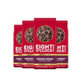 French Roast Whole Bean Coffee - 30 oz Pack of 4, Dark Roast, Robust & Smoky Flavor with 100% Arabica Beans - Ideal for French Press & Coffee Makers