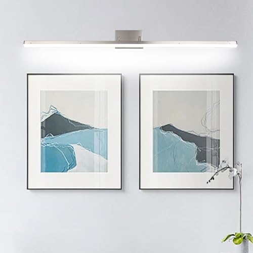 48-Inch Modern LED Vanity Bath Light Brushed Nickel 5000K Nickel 5000K