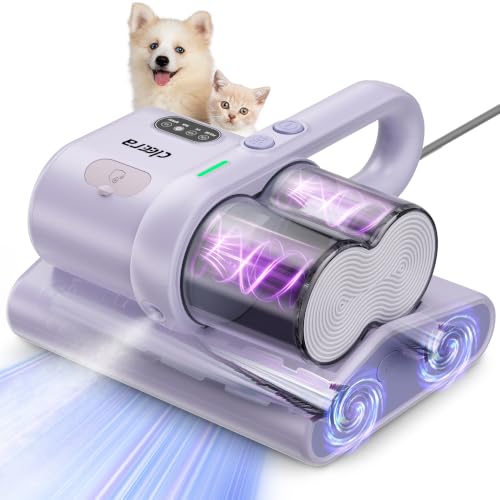 Purple Mattress Vacuum Cleaner with UV-C Light, 16Kpa Suction Bed & Sofa Dust Remover