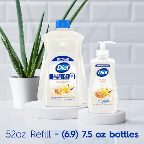 Vanilla Honey Liquid Hand Soap Refill Pack of 3 - 52 Fl Oz Each