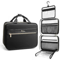 Travel Toiletry Bag, Large Hanging Toiletry Bag for Women Men, Cosmetic Makeup Bag for Traveling, Makeup Organizer for Full-Size Shampoo, Travel Essentials Bag