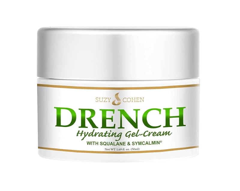 Fragrance-Free Face Moisturizer with Squalane and Aloe - Lightweight, Hydrating Cream