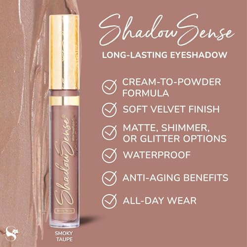 Eyeshadow Stick - Smoky Taupe, 0.14 Fl Oz - Creme-to-Powder, Waterproof & Anti-Aging