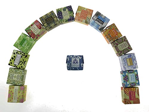 Greenwich Bay Assorted Soap Sampler Pack - 15 Mini Shea & Essential Oil Bars