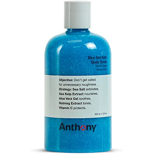 Anthony Exfoliating Body Scrub with Sea Salt & Aloe Vera - 12 Fl Oz, Pack of 1