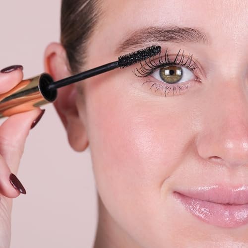 Black Mascara Jet Black 0.35 oz - Lengthening, Smudge-Proof Lash Volumizing