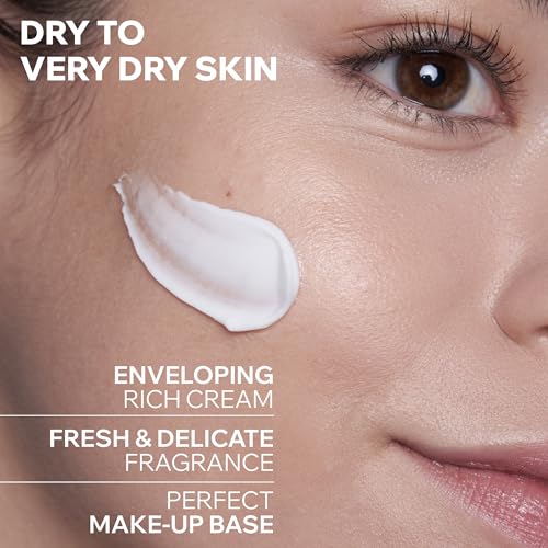 Hydrating Face Moisturizer with Hyaluronic Acid and Shea Butter - Sensitive Skin, 24H Hydration