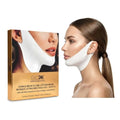 V-Line Chin & Neck Hydrogel Mask with Gold - 5 Pack for Firming & Hydration