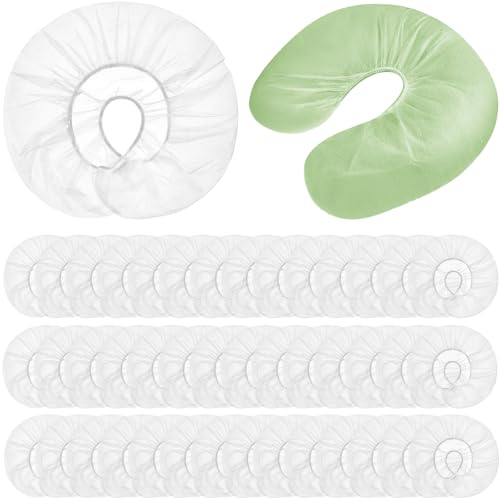 500pcs Disposable Face Cradle Cover Set for Spa & Salon - Elastic Fit