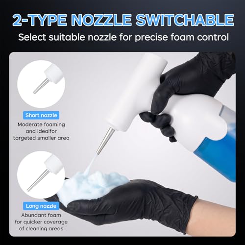Electric Tattoo Soap Foam Dispenser 12oz — One-Hand Auto Foam Maker, Rechargeable