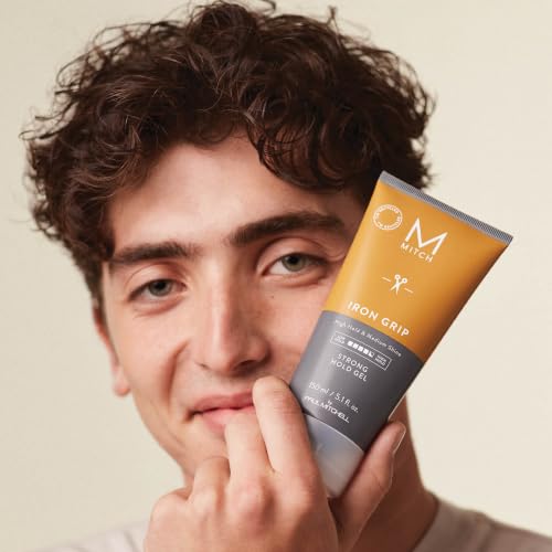 Strong Hold Hair Gel - Medium Shine, Long-Lasting, For All Hair Types 5.1 fl oz